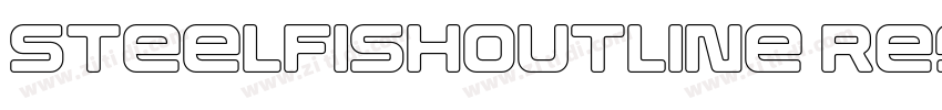SteelfishOutline Reg字体转换